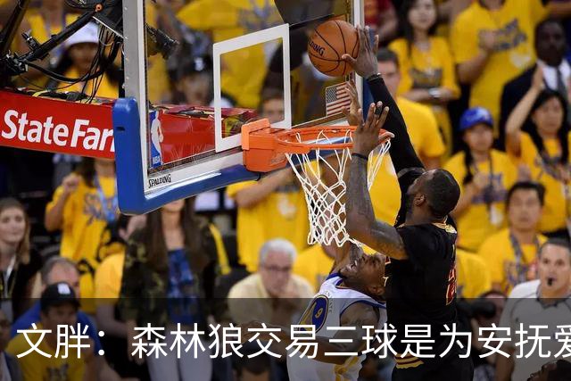 文胖：森林狼交易三球是为安抚爱德华兹 他一赛季被包夹近1000次